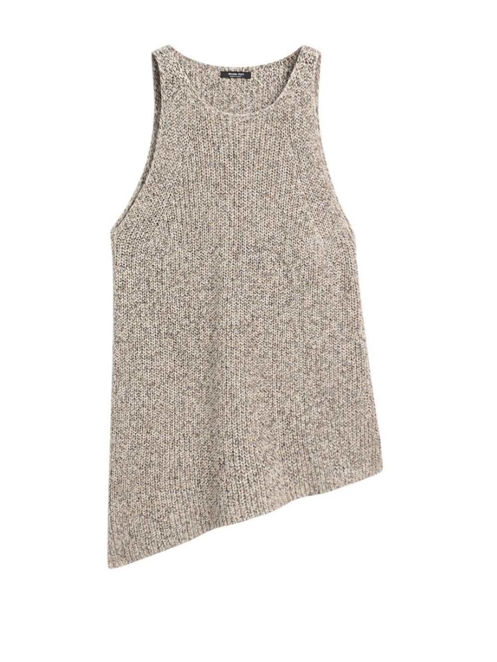 Massimo Dutti Asymmetric Knit Top